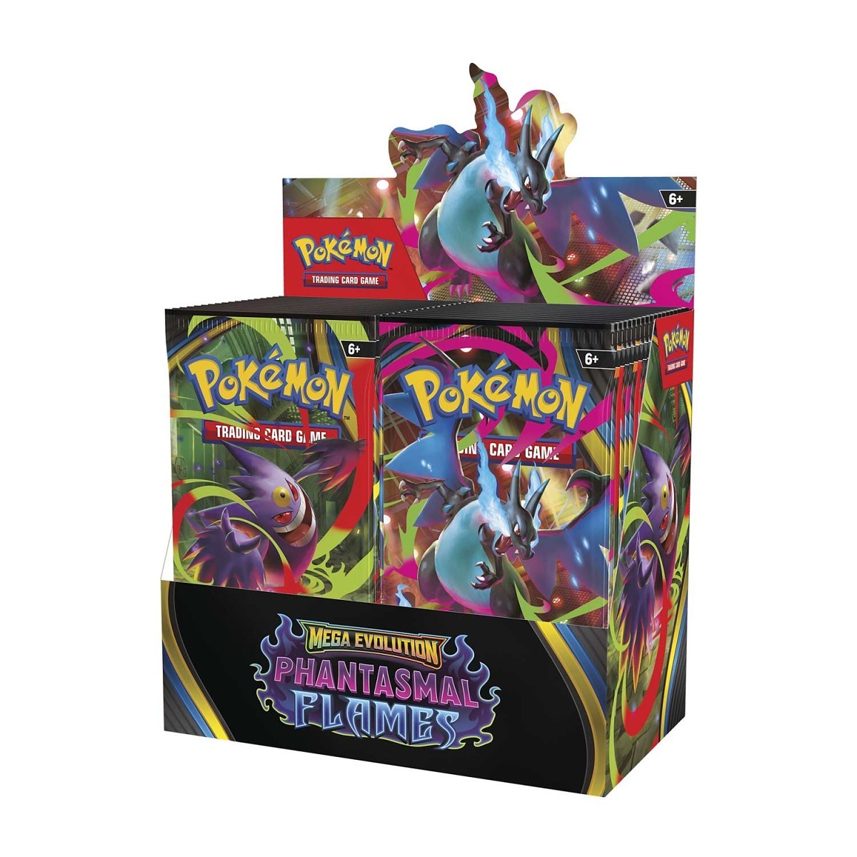 Pokémon TCG: Mega Evolution-Phantasmal Flames Booster Display Box (36 Packs) English version
